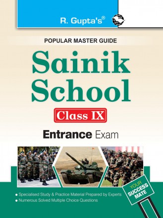 RGupta Ramesh Sainik School Entrance Exam Guide for (9th) Class IX English Medium